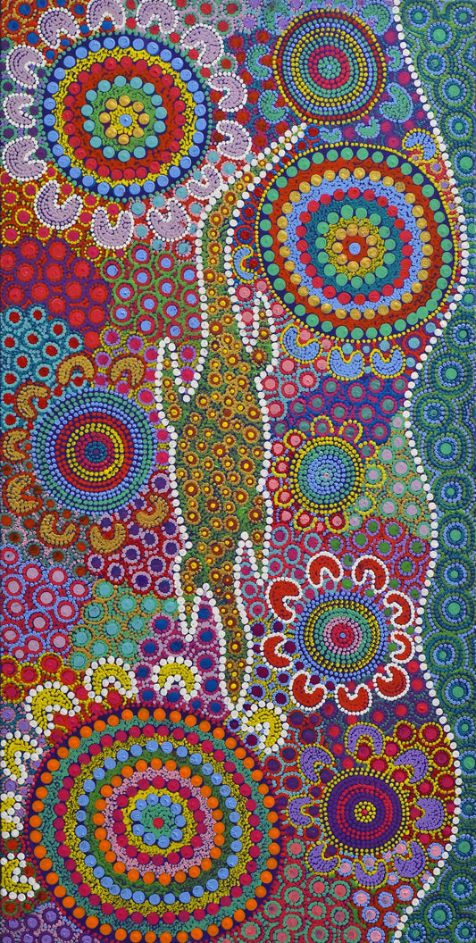 Corroboree - Art Print on Canvas