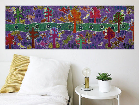 Springtime on the Murrumbidgee 2 - Art Print on Canvas