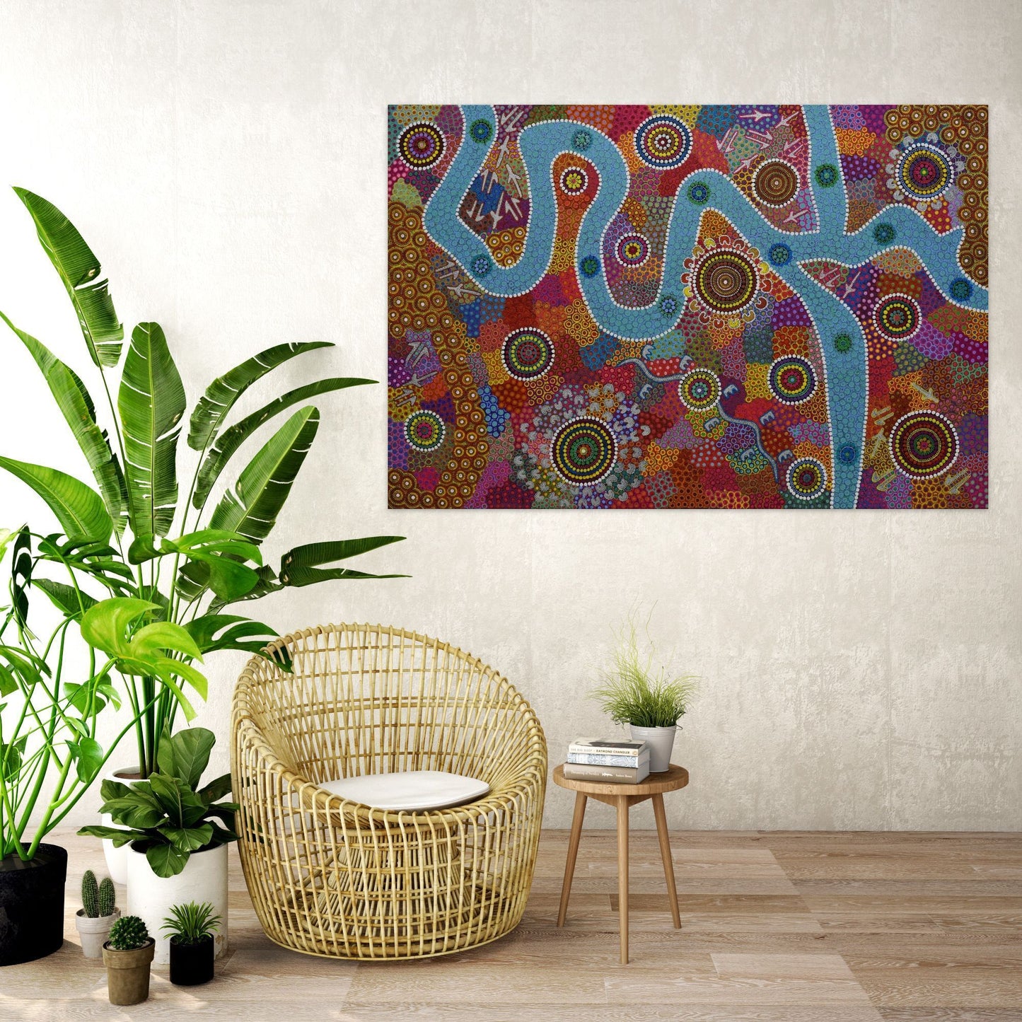 Ganguddy - Art Print on Canvas