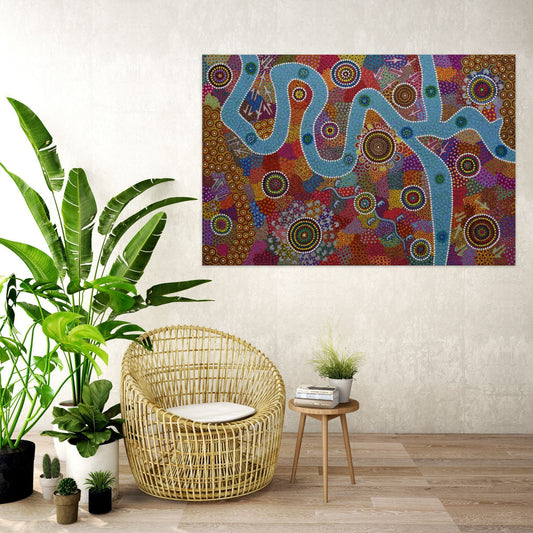 Ganguddy - Art Print on Canvas