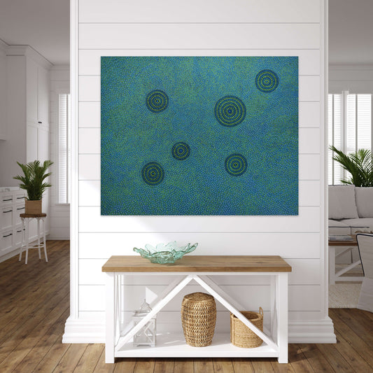Woolscours - Art Print on Canvas