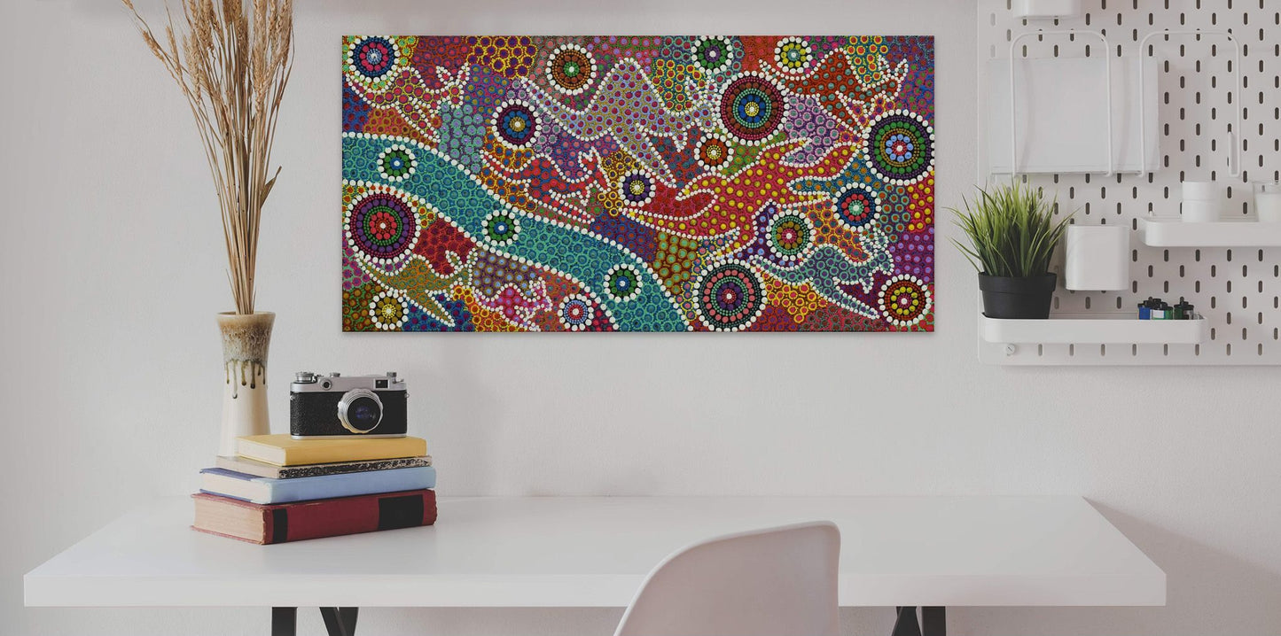 Charlie's Dreaming - Canvas Art Print on Canvas