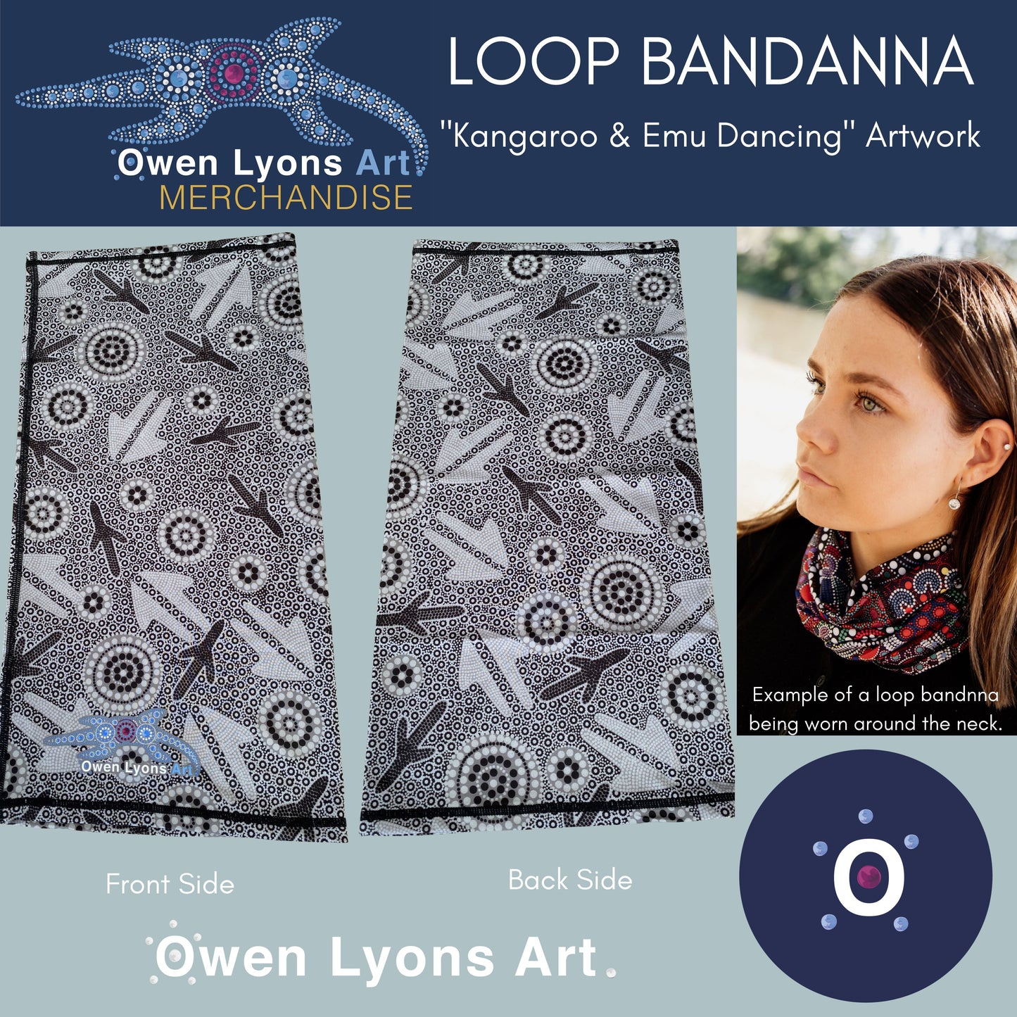 Loop Bandanna - Various Designs