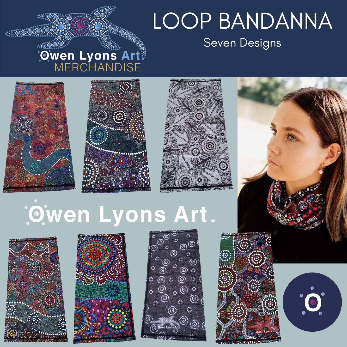 Loop Bandanna - Various Designs