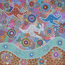 Load image into Gallery viewer, Beach Towel - Kangaroo Dreaming
