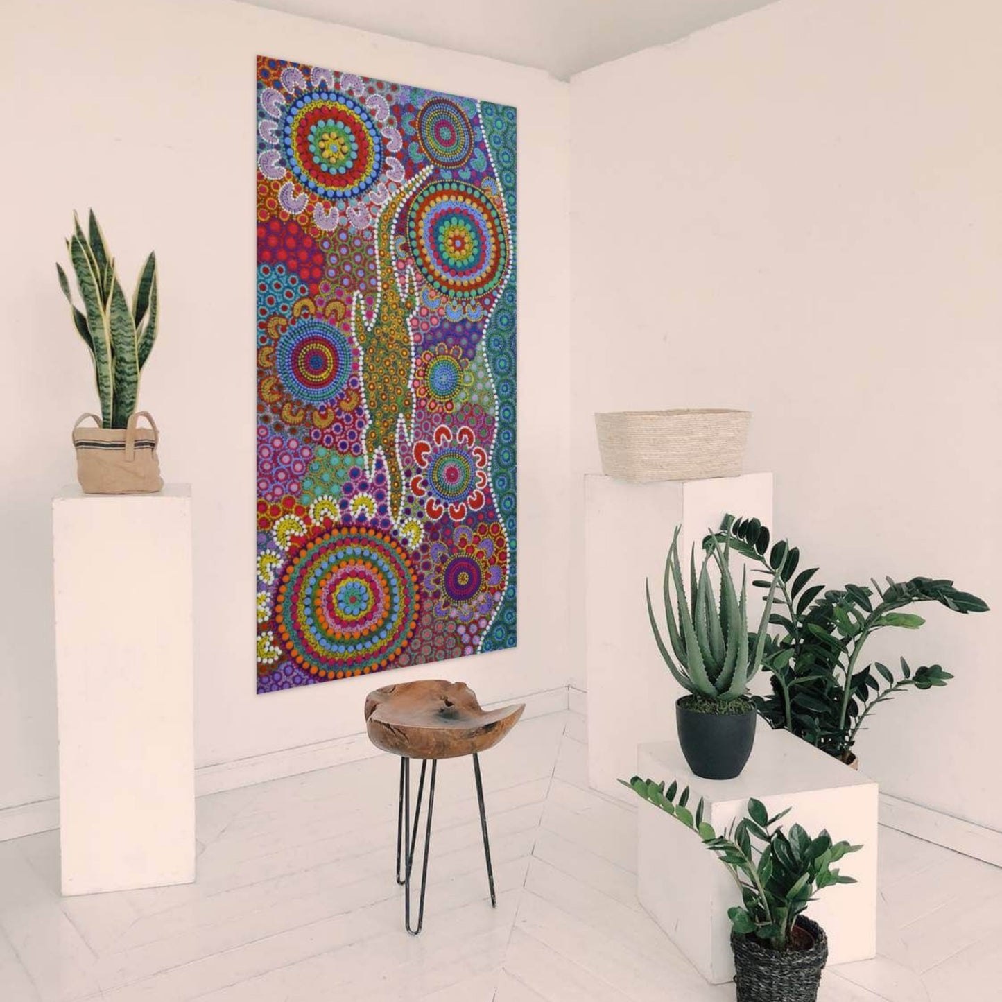 Corroboree - Art Print on Canvas