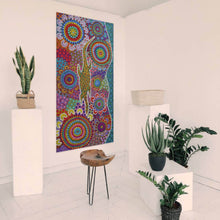 Load image into Gallery viewer, Corroboree - Art Print on Canvas
