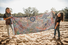 Load image into Gallery viewer, Beach Towel - Kangaroo Dreaming
