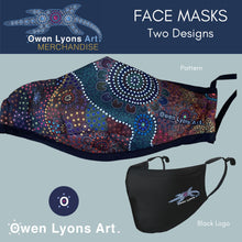 Load image into Gallery viewer, Face Mask - Two Designs
